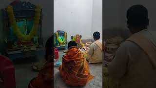 laxmi puja vlog  purohit mantra Porche uccha swara ma laxmi elo ghorebarir pujo👍💕💕♥️♥️🤩🤩🙏🙏 [upl. by Shandee]