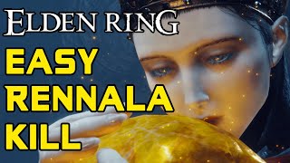 ELDEN RING BOSS GUIDES How To Easily Kill Rennala Queen of the Full Moon [upl. by Priest]