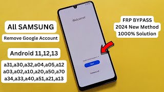 All Samsung Android 111213 FRP BypassUnlock  No ADB Mode  No Test Mode  Remove Google Account [upl. by Gschu]