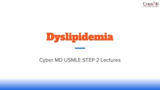 Dyslipidemia [upl. by Drauode]