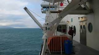 MV Straitsman  Bluebridge  Marlborough Sounds amp Cook Strait  Part 1 of 2 [upl. by Aneda]