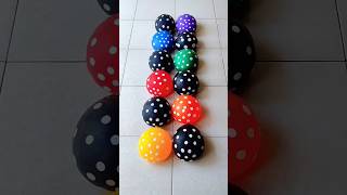 12 PolkaDot Water Color Balloons Pop Reverse Video Asmr [upl. by Sondra]