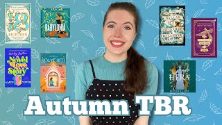 Autumn TBR 📚 TBR Zero Anticipated Reads Victober 🍂 [upl. by Yekciv]