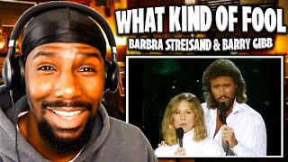 GREAT DUO  What Kind Of Fool  Barbra Streisand amp Barry Gibb Reaction [upl. by Jim]