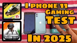 I PHONE 11 GAMING TEST  2025 🤯🤯 [upl. by Etnovaj]