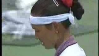 Arantxa Sanchez Vicario vs Kimiko Date 96 Oly QF part 19 [upl. by Burkle]