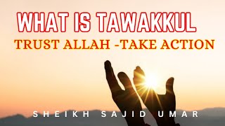 What is Tawakkul  Trust Allah and Take Action  Sheikh Sajid Umar Islamic Lecture [upl. by Haraf]