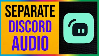 Streamlabs OBS  How to Separate Discord Audio Mute Discord [upl. by Moonier]