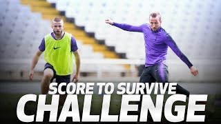 SCORE TO SURVIVE CHALLENGE  Ft Son Kane Eriksen Lucas Dier amp Aurier [upl. by Euhsoj]