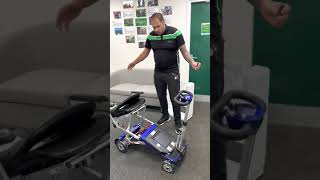 Next Gen Auto Fold Mobility Scooter by Local Mobility Unboxing and Troubleshoot [upl. by Stearne628]