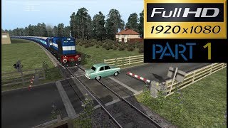 ICF rakes with WDM3D in Train Simulator 2016 Bharat Stream Express Part 1 [upl. by Siraf]