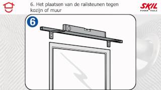 Stappenplan een gordijnrail ophangen [upl. by Ahsilad]