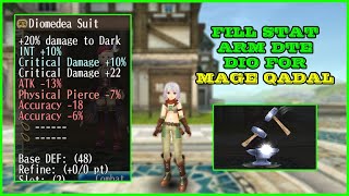 FILL STAT ARMOR MAGE QADAL DTE20I10CD10CD22 TORAM ONLINE CAP 270 [upl. by Hayimas634]