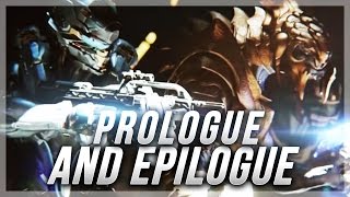 Halo 2 Anniversary PROLOGUE amp EPILOGUE CUTSCENES The Master Chief Collection [upl. by Ursuline]