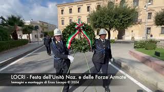 LOCRI  Festa dellUnità Nazionale e delle Forze Armate 4 Novembre 2024 by EL [upl. by Sivram]