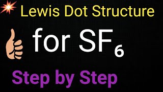 SF6 Lewis StructureLewis Structure of SF6 Sulfur HexafluorideDraw Lewis Structure for SF6 [upl. by Adao]