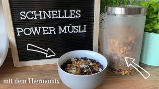 THERMOMIX  Rezept  Power Müsli  ELAstisch [upl. by Emina]