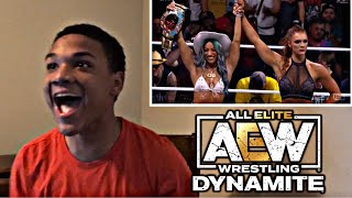 🟢Live Reaction  Former NWA Womens Champion Kamille Makes Her AEW Debut [upl. by Rush]