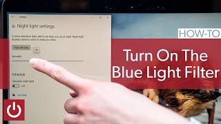 How To Enable The Blue Light Filter In Windows [upl. by Tricia]