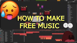 MAKING MUSIC FOR FREE  HOW TO MAKE MUSIC FOR FREE  AUDIOTOOL TUTORIAL [upl. by Pattani]