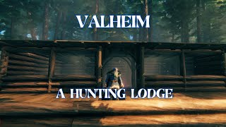 Black Forest Lodge Build in Valheim [upl. by Lednyc]