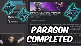 Free To Play Paragon In 4 Months HAS BEEN COMPLETED  Marvel Contest of Champions [upl. by Haila]