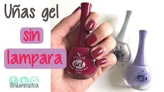 Uñas de gel SIN LÁMPARA [upl. by Nameerf244]