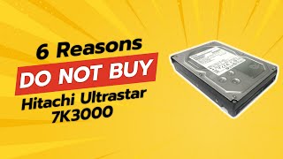 HITACHI Ultrastar 7K3000  6 Shocking Reasons NOT to Buy 🚫💔 [upl. by Elem458]