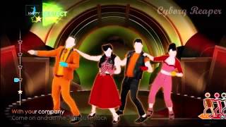 Just Dance 4 Elvis Presley Jailhouse Rock Xbox Kinect [upl. by Euphemiah]