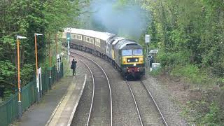 47810 amp 47593 Llandudno Victorian Statesman  Old Hill  29th April 2023 [upl. by Fitzsimmons]