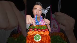 Chinese mukbang soo fast eating challenge asmr food shorts [upl. by Zacharias548]