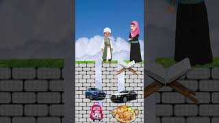 ইসলামিক ছেলেটির মা vs সৎ মা  Islamic video cartoon shorts trending ytshorts foryou [upl. by Fryd]