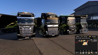 ETS2  Trumpas penktadienis konvojus  N18 [upl. by Dafodil]