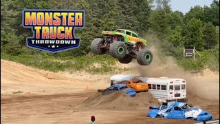 Monster Truck Throwdown Mears MI 2021 [upl. by Puttergill]