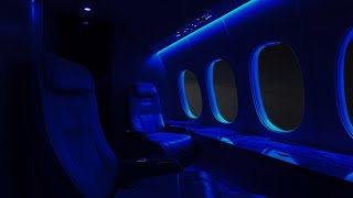 Fall Asleep in Private Airplane  Relaxing Comfort Luxury Jet Sound [upl. by Youlton386]