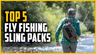 Best Fly Fishing Sling Pack 2024  Top 5 Fishing Sling Pack Review [upl. by Loesceke105]