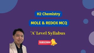 Mole redox MCQ 5 [upl. by Elleret]