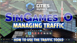 Cities Skylines 2 How to Manage Traffic Lights and Use the Traffic Tools in Your City [upl. by Ober]