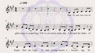 Saint Columbans College Hymn Instrumental [upl. by Giverin182]