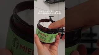 Mielle Rosemary Mint Strengthening Shampoo  Rosemary Mint Strengthening Hair Masque [upl. by Chaddie]