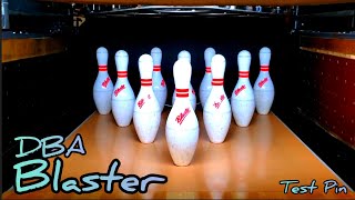 DBA Blaster Test Pins Bowling Pin Analysis Synthetic [upl. by Barcellona]