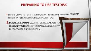 TestDisk and PhotoRec Introduction to Data Recovery [upl. by Annaiek]