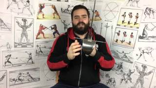 Hanwei Practical Cup Hilt Main Gauche Review [upl. by Cameron]