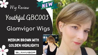 Affordable Cute Wig  Youthful GBC003  Glamvigor Wigs  Wig Review wigs [upl. by Ayyidas516]