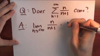 Why does sum nn1 diverge  Week 2  Lecture 6  Sequences and Series [upl. by Latsryc152]