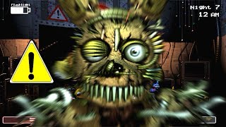 SPRING ENNARD JUMPSCARE  Five Nights at Freddys 2 Mod [upl. by Oemor]