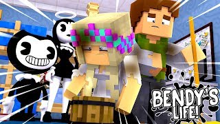 Minecraft BENDYS LIFEALICE ANGEL amp BENDY HYPNOTIZE LEAH AND DONNY TO BE THEIR SERVANTS [upl. by Ttocs368]