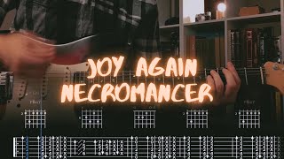 Necromancer Joy Again Сover  Guitar Tab  Lesson  Tutorial [upl. by Ytisahc]