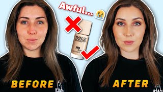 Most OVERHYPED Foundation ⚠️ NEW Makeup Forever HD Skin Foundation Review [upl. by Bunnie814]