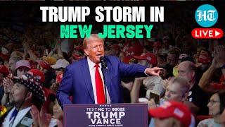 Donald Trump LIVE  Trump Campaign Reaches New Jersey  Trump Rally At Bedminster  US Elections [upl. by Mckee]